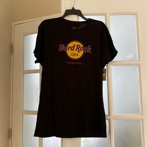 Women’s Foxwoods Hard Rock Cafe short sleeve shirt THE ORIGINAL TEE